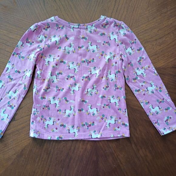 Garanimals Pink Long Sleeve Tee with Dog Print - Size: 5      (1205) - Picture 3 of 4